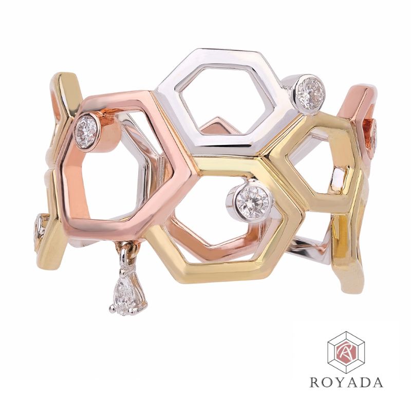 Honeycomb Ring - A'Design Award Winner