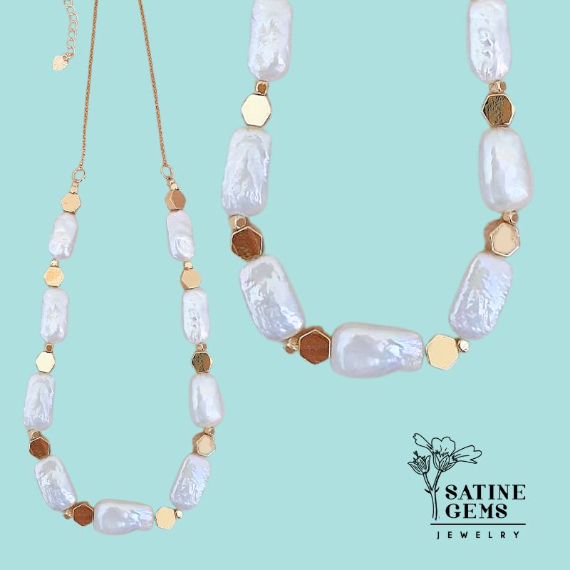 Summer Breeze Ivory Pearl Necklace